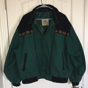 Mens Canyon Guide southwestern style canvas jacket